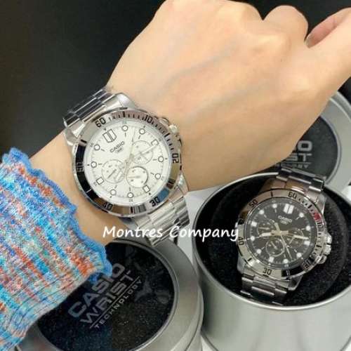 Montres Company 香港註冊公司 (32年老店) 卡西歐 CASIO 不鏽鋼錶帶 MTPVD300 MTPV...