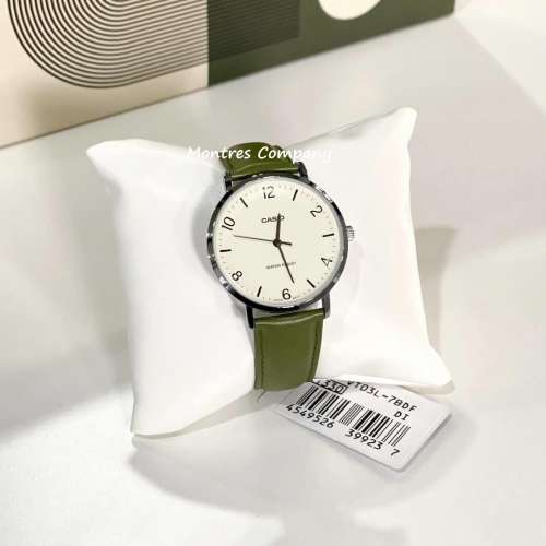 Montres Company 香港註冊公司 (32年老店) 卡西歐 CASIO 防水 情侶對錶MTPVT03 MTP...