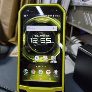 au Kyocera TORQUE G03 KYV41 三防手機 日本機 sim free 螢光綠色