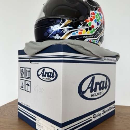 Arai RX-7X Nakagami GP2 頭盔 加大碼 61-62cm 行貨 極新 無花 helmet XL like new
