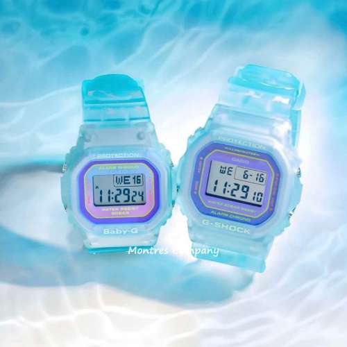 Montres Company 香港註冊公司 (32年老店) 卡西歐 CASIO 情侶錶 G-Shock 紫藍色 x ...