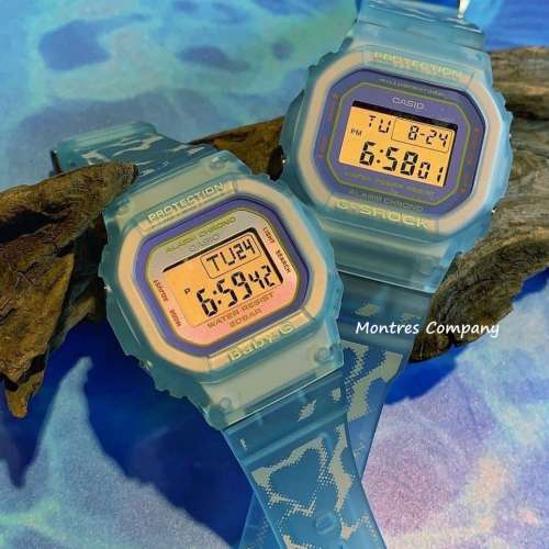 Montres Company 香港註冊公司 (32年老店) 卡西歐 CASIO 情侶錶 G-Shock 紫藍色 x ...