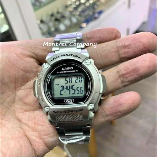 Montres Company 香港註冊公司(32年老店) 卡西歐 CASIO 不鏽鋼錶帶 三摺錶扣 50米...