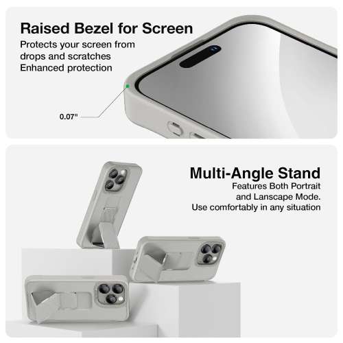 【AmazingThing】iPhone 15 Pro ~ Matte Pro Magnetic Case (NEW) 全新灰色手機殻