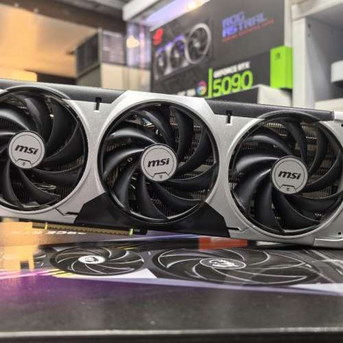 MSI RTX 5080 VENTUS 3X 顯示卡 行貨 三日免費試玩 旺角門市交收試卡 RTX 5090 508...
