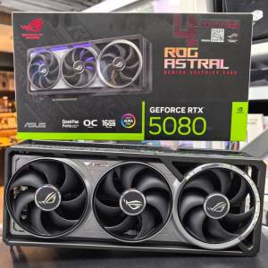 ASUS RTX 5080 Astral 顯示卡 行貨漢科保養 三日免費試玩 旺角門市交收試卡 RTX 50...