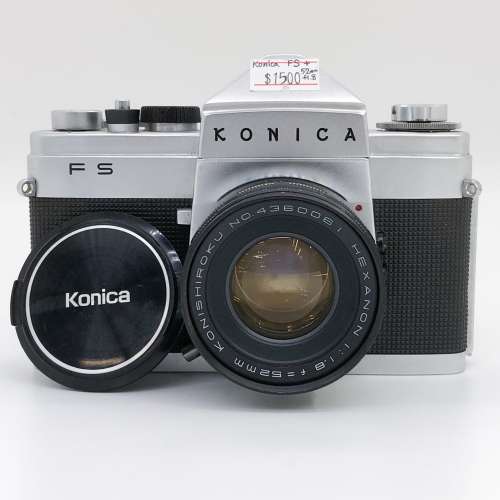 98% New Konica FS + 52mm F1.8 菲林相機套裝, 深水埗門市可購買