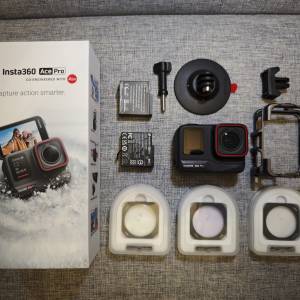 Insta360 ace pro 兩電 連配件, 香港行貨