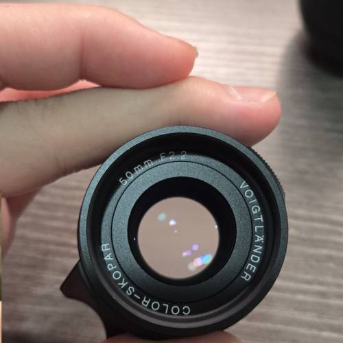 Voigtlander 50mm f2.2 color skopar 50 m mount (leica panasonic sigma sony)