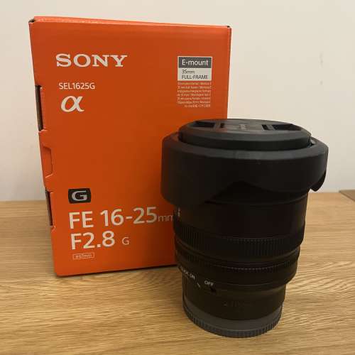 Sony 16-25mm F2.8 G