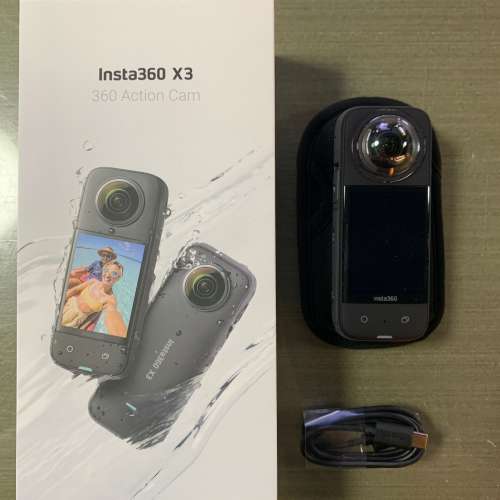 [觀塘實體店] 二手 Insta360 X3 行貨保養期到2026年2月 *S98487* | Insta360 香港專...