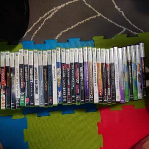豪華套裝 Xbox 360 Elite 120GB 主機 + kinect 鏡頭 + 火牛 + 手制 x2 + game x78 ...