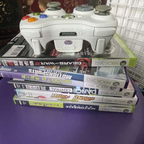 豪華套裝 Xbox 360 Elite 120GB 主機 + kinect 鏡頭 + 火牛 + 手制 x2 + game x78 ...