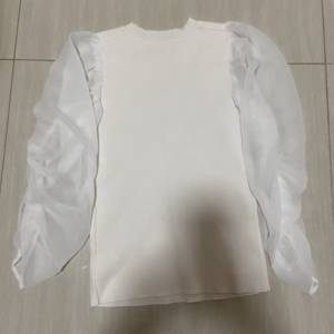 Sndel white lace top