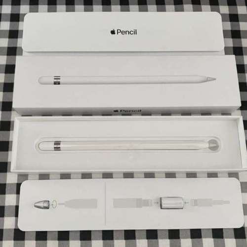 Apple Pencil 1 蘋果觸控筆 行貨 100%全新 只開盒檢查和試筆 電量和操作全正常 全套...