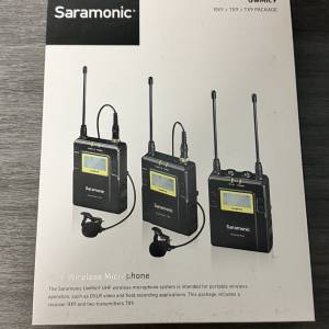 Saramonic UWMIC9-HK RX9+TX9+TX9 一對二無線單反領夾咪