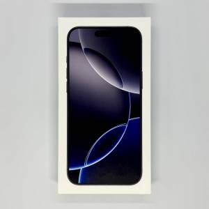 [99%新][行貨][電池100%][長保養] iPhone 16 Pro Max 黑色鈦金屬 256GB