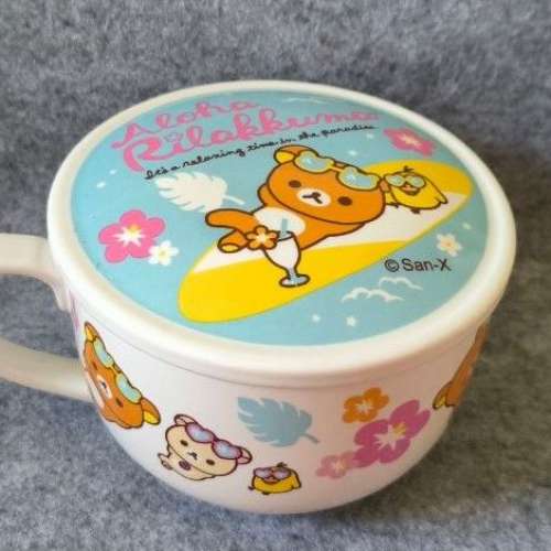 90%NEW 2013 鴻福堂 Rilakkuma 鬆弛熊 陶瓷碗