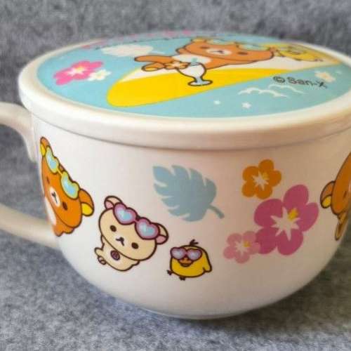 90%NEW 2013 鴻福堂 Rilakkuma 鬆弛熊 陶瓷碗