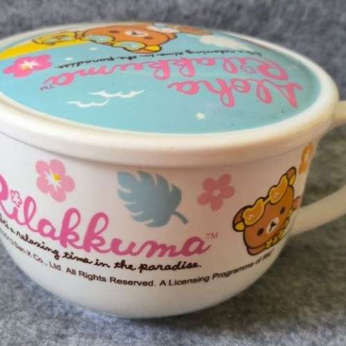90%NEW 2013 鴻福堂 Rilakkuma 鬆弛熊 陶瓷碗