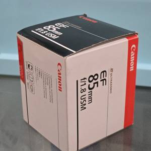 Canon EF85 F1.8 連原廠 hood