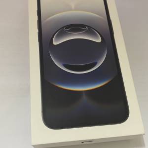 全新iPhone 16e 128GB 黑色 保養到2026年5月22日