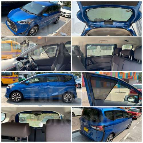 Toyota Sienta 全車磁石濾光窗網太陽擋