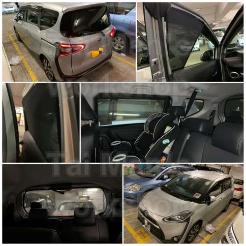 Toyota Sienta 全車磁石濾光窗網太陽擋