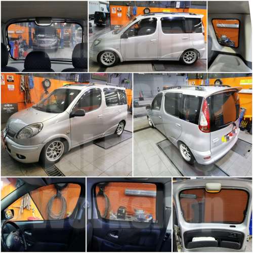 ECHOVERSO FUNCAGO 全車磁石濾光窗網太陽擋