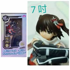 全新7 吋sega 戰艦少女R 川內Sendai 艦娘模型人偶公仔New Kantai collection figure