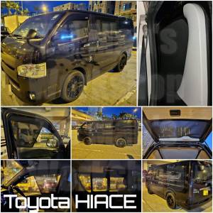 HIACE 200 全車磁石濾光窗網太陽擋