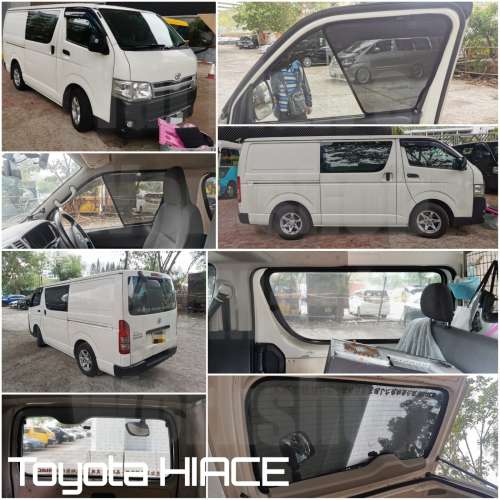HIACE 200 全車磁石濾光窗網太陽擋