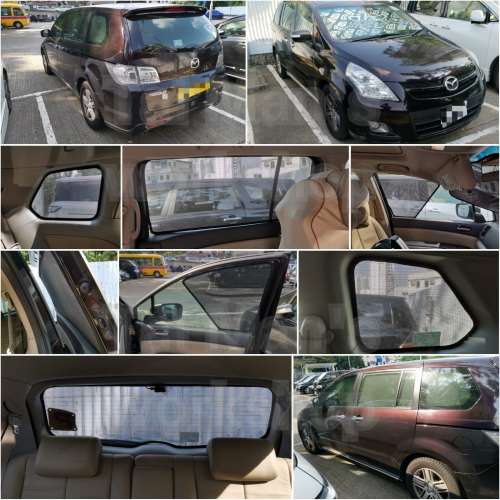 MAZDA8 全車磁石濾光窗網太陽擋