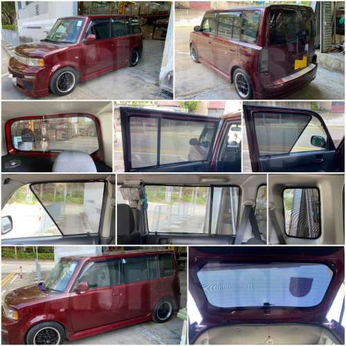 Toyota BB 全車磁石濾光窗網太陽擋