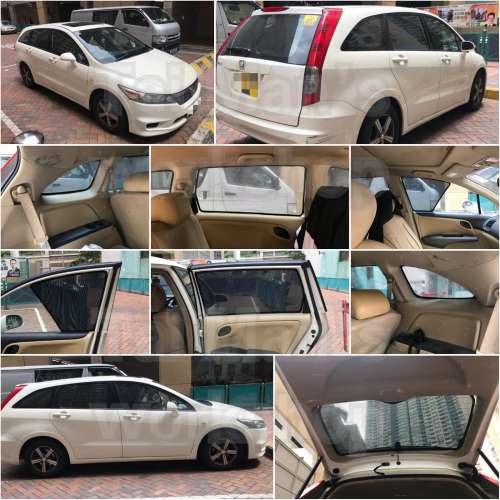 Honda STREAM 全車磁石濾光窗網太陽擋