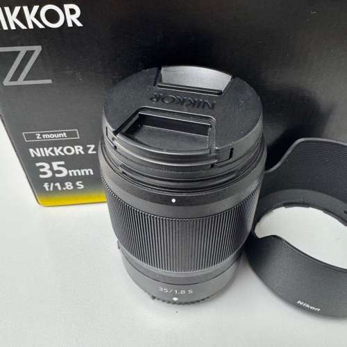 NIkon nikkon Z 35mm f1.8 s 98%新淨 有盒 (zf z7 z6 z8 z9 ii iii)