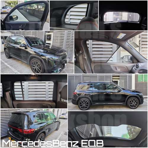 BENZ GLB EQB 全車磁石濾光窗網太陽擋