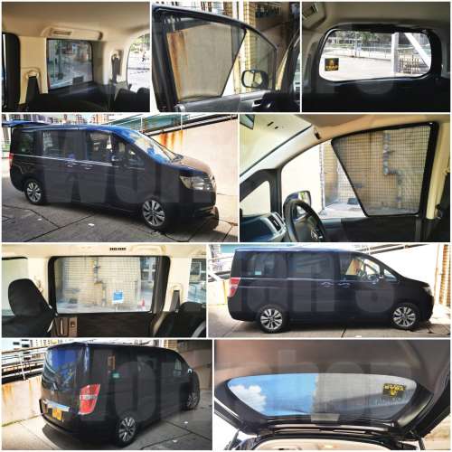 Honda Stepwgn Spada RK1 RK5 RP1 RP3 RG1 RG3 全車磁石濾光窗網太陽擋