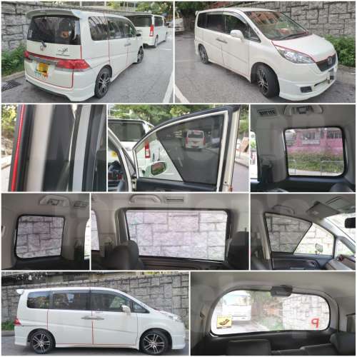 Honda Stepwgn Spada RK1 RK5 RP1 RP3 RG1 RG3 全車磁石濾光窗網太陽擋