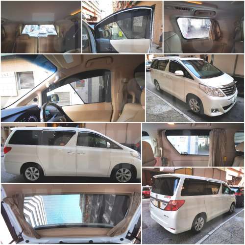 豐田 Alphard Vellfire 全車磁石濾光窗網太陽擋