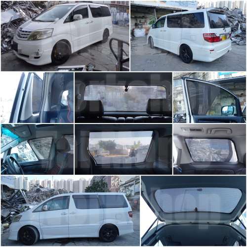 豐田 Alphard Vellfire 全車磁石濾光窗網太陽擋