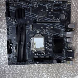 二手 MSI B460M PRO-VDH WIFI B460 DDR4 LGA1200 MATX MB