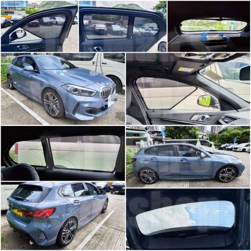 BMW F20 F40 116i 118i 120i 全車磁石濾光窗網太陽擋