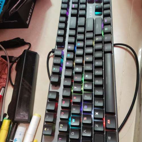 galax xanova magnetar rgb 青軸機械鍵盤 blue mechanical keyboard
