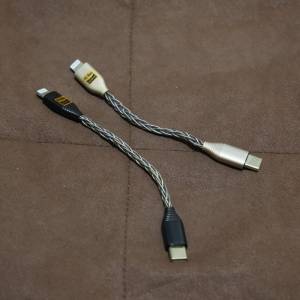 【全新｜適合電話電腦使用】Lightning to USB-C 短音響銅線