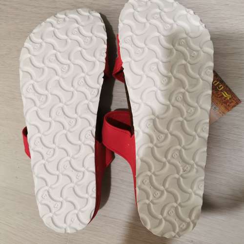 100%全新女裝橙紅色涼鞋