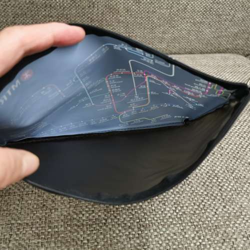 全新港鐵絕版証件袋/什物袋/化妝袋