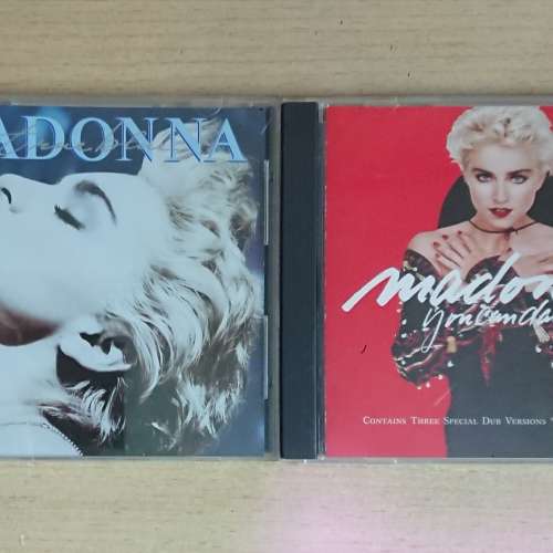 Madonna麥當娜True Blue日版CD / You Can Dance日版CD