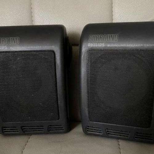 PHILIPS SURROUND SPEAKER SHIELDED TYPE 可掛墻 / 平放 (兩用)