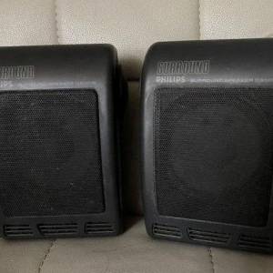 PHILIPS SURROUND SPEAKER SHIELDED TYPE 可掛墻 / 平放 (兩用)